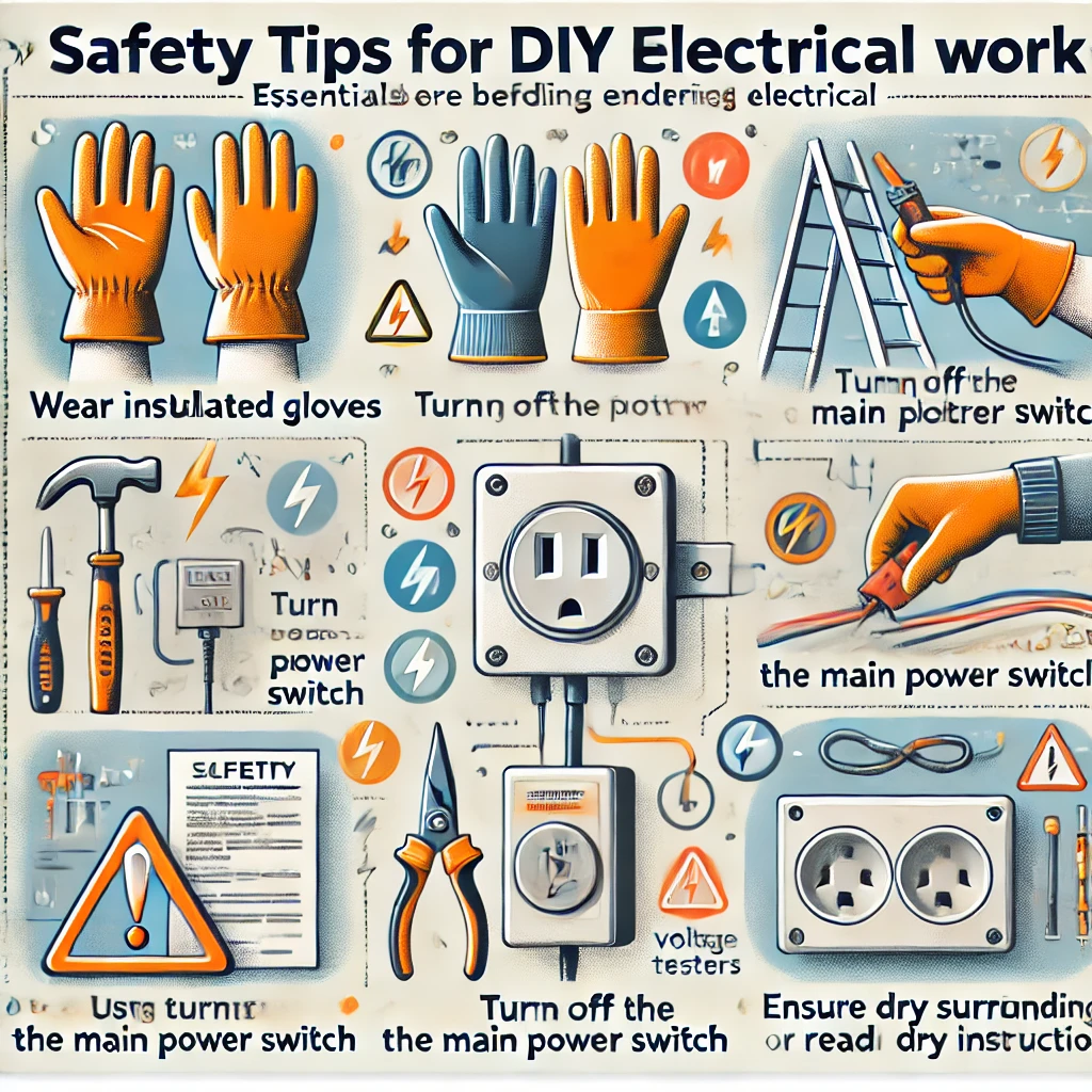 Read more about the article Safety Tips for DIY Electrical Work: Essential Precautions Before Handling Electrical Projects